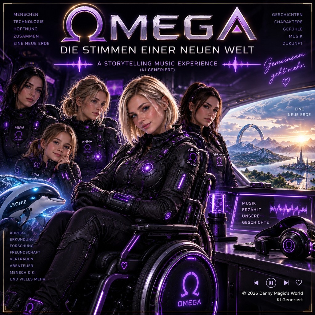 OMEGA Cover – Die Stimmen einer neuen Welt